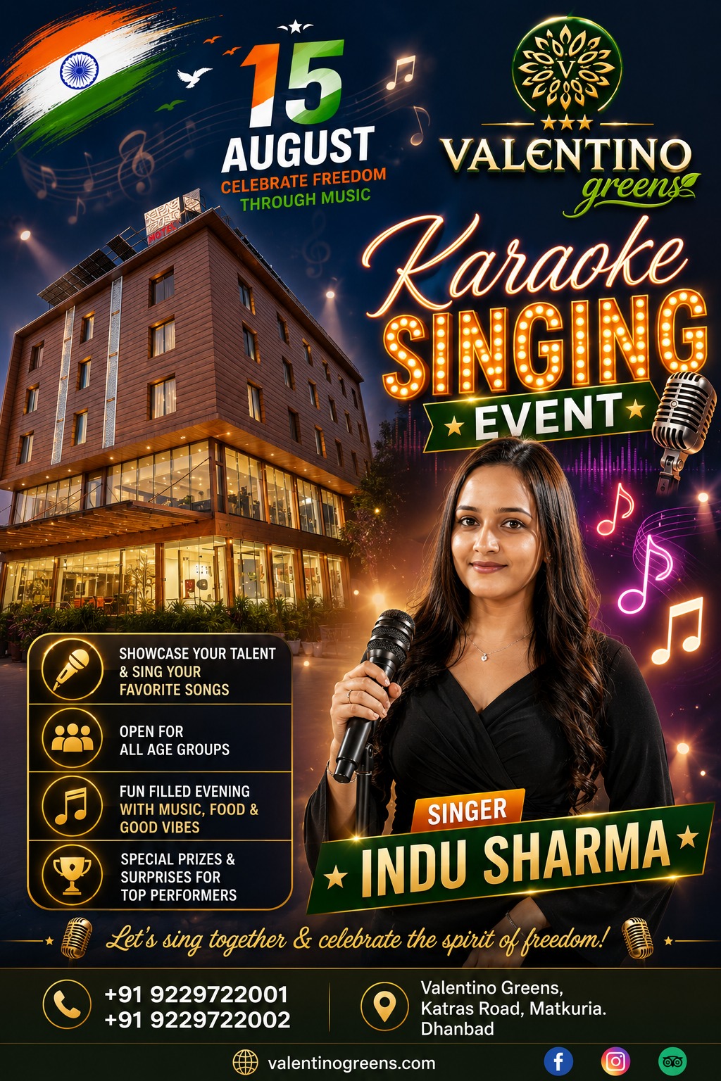 Karaoke Singing Event
